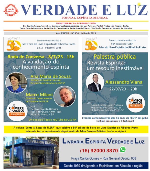 Jornal Verdade e Luz – ACERVO